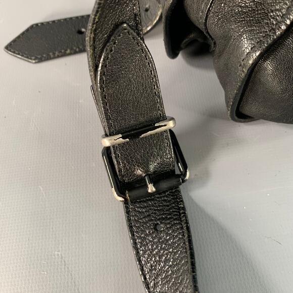 PROENZA SCHOULER PS1 Medium Black Leather Satchel Handbag - Picture 6 of 14